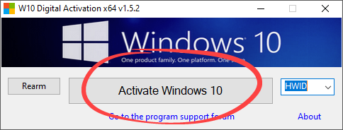 Working with Windows 10 Digital Activation